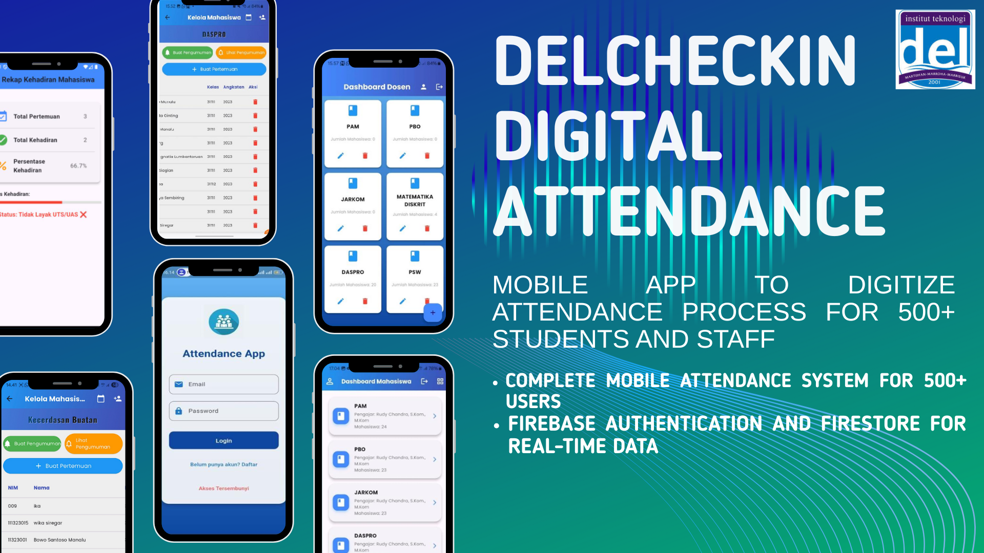 DelCheckIn – Digital Attendance